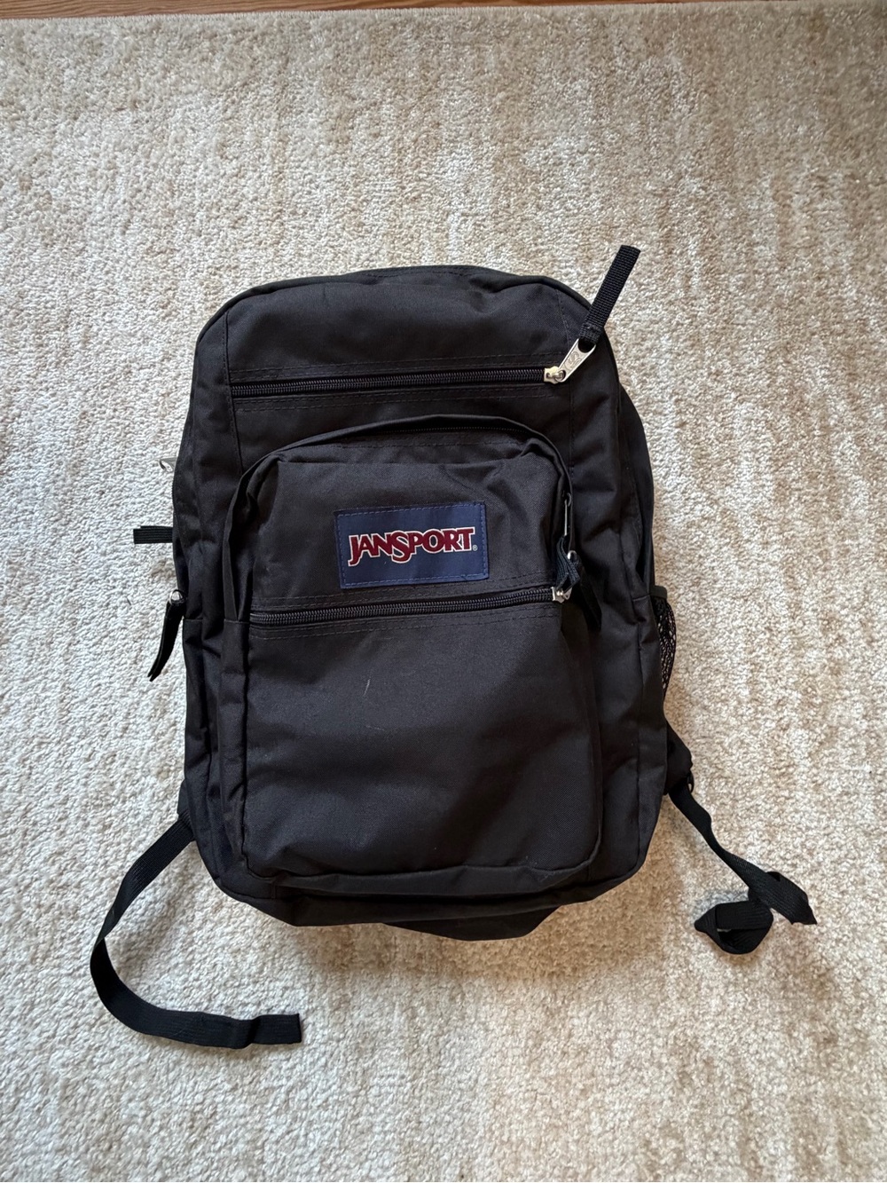 JanSport Black Backpack - Classic Daypack